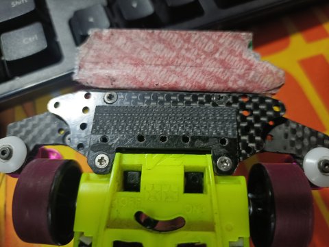 設置し終わった裏面を見る